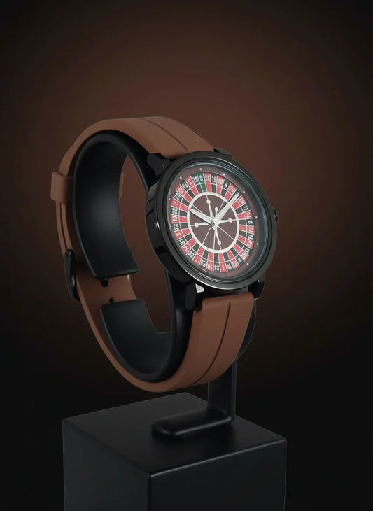 Ultimate Roulette Wheel Casino-Inspired Men's Watch