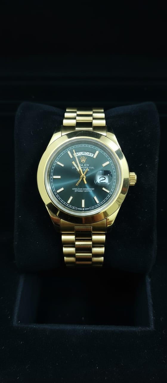 Rolex Oyster Perpetual Day Datejust Stainless Steel Watch