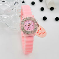 Veloria™ Luxe Crystal Bezel Quartz Watch