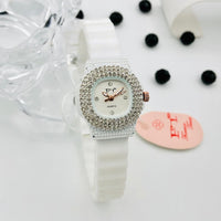 Veloria™ Luxe Crystal Bezel Quartz Watch
