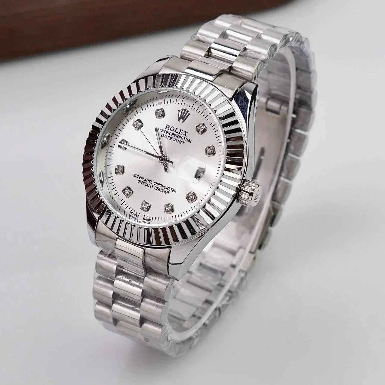 Rolex Oyster Perpetual Silver