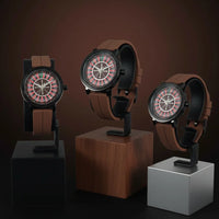Ultimate Roulette Wheel Casino-Inspired Men's Watch