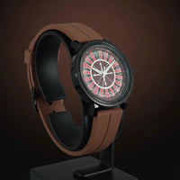 Ultimate Roulette Wheel Casino-Inspired Men's Watch