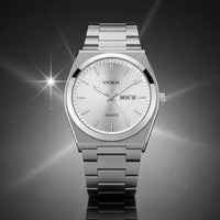 Viokai Men’s Stainless Steel Quartz Watch
